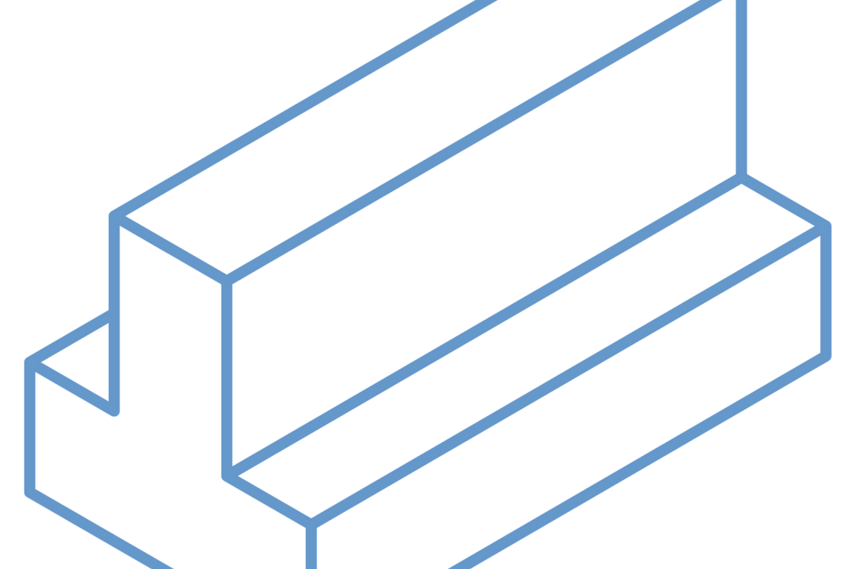 Inverted T-beam structural assembly